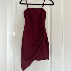 Maroon Dress